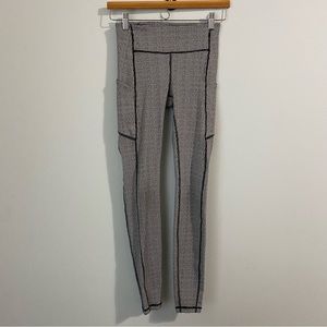 Lululemon Houndstooth Speed Up Tights Size 4